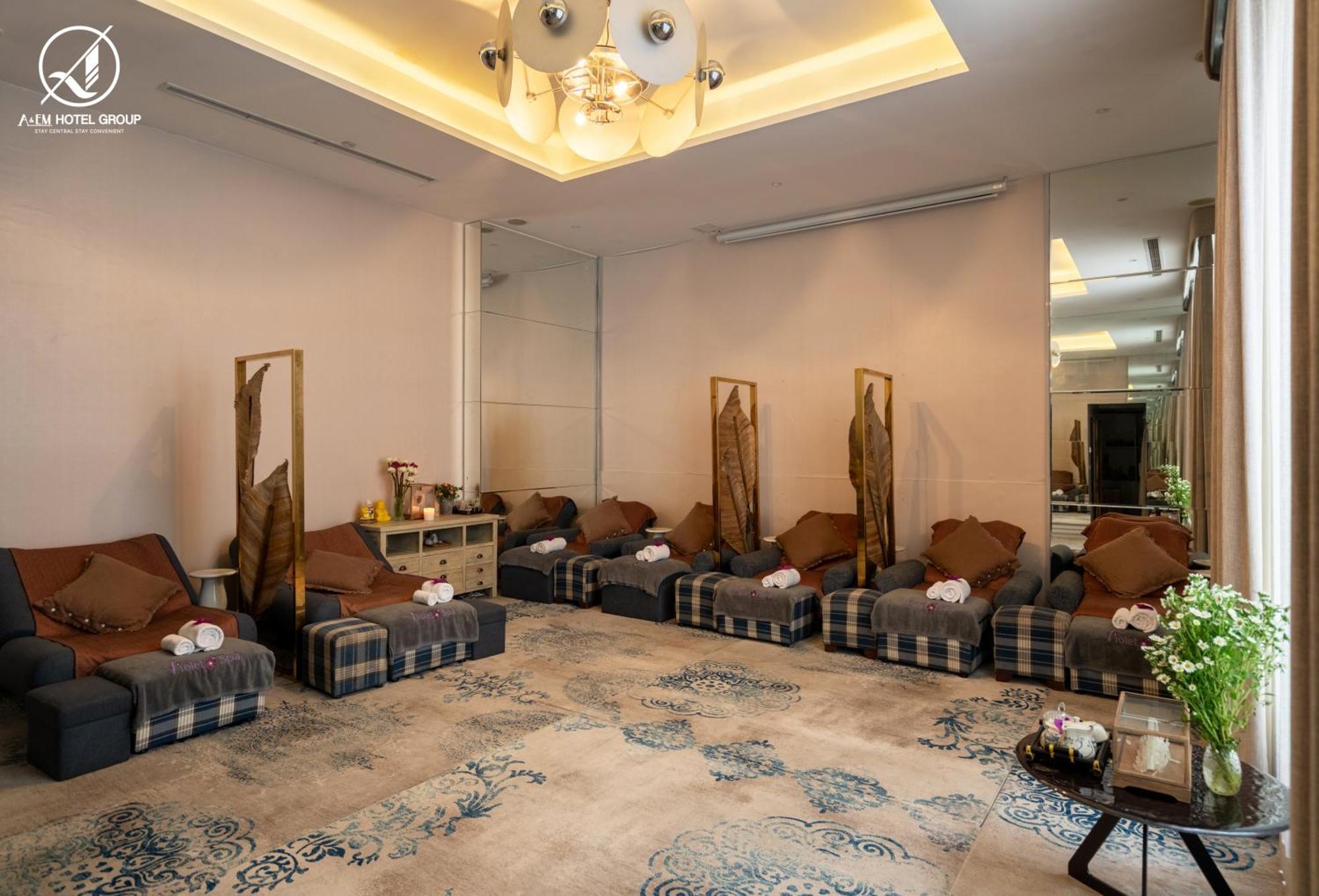 A&Em Saigon Hotel Ho Či Minovo Město Exteriér fotografie