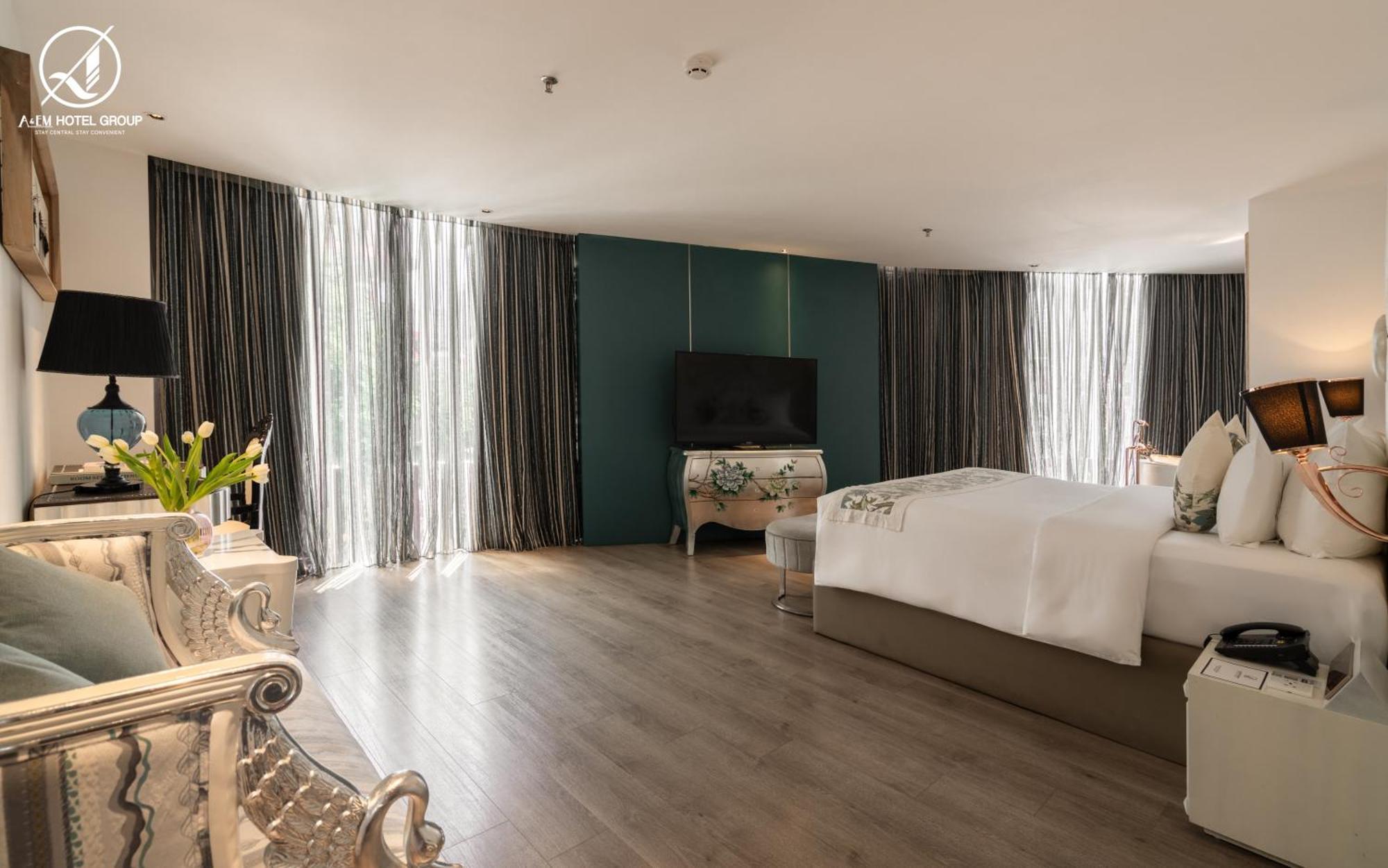 A&Em Saigon Hotel Ho Či Minovo Město Exteriér fotografie