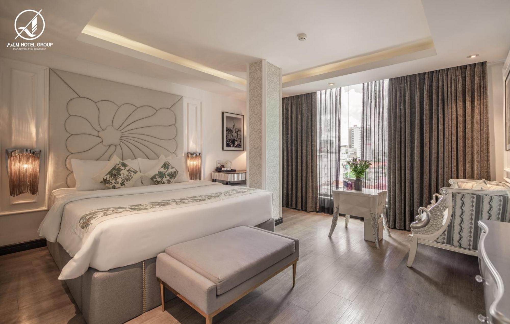 A&Em Saigon Hotel Ho Či Minovo Město Exteriér fotografie