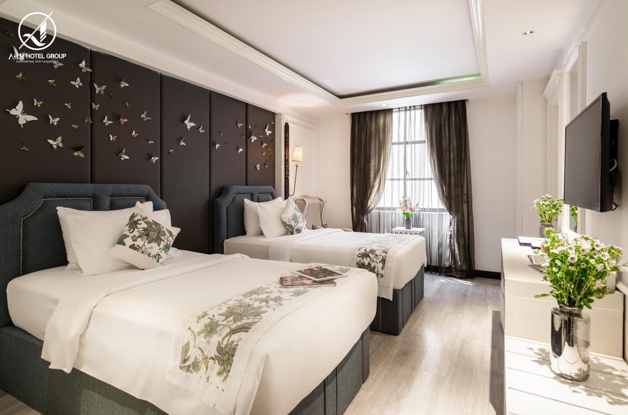 A&Em Saigon Hotel Ho Či Minovo Město Exteriér fotografie