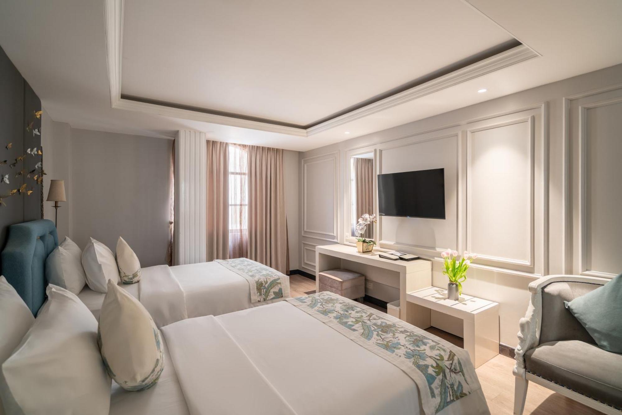 A&Em Saigon Hotel Ho Či Minovo Město Exteriér fotografie